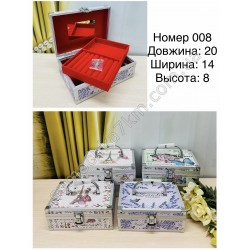 Металічна скринька для прикрас