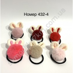 Гумка для волосся No432-4